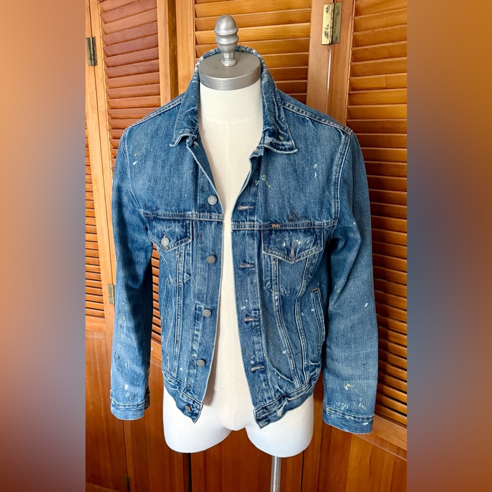 Polo Ralph Lauren Distressed Denim Jacket